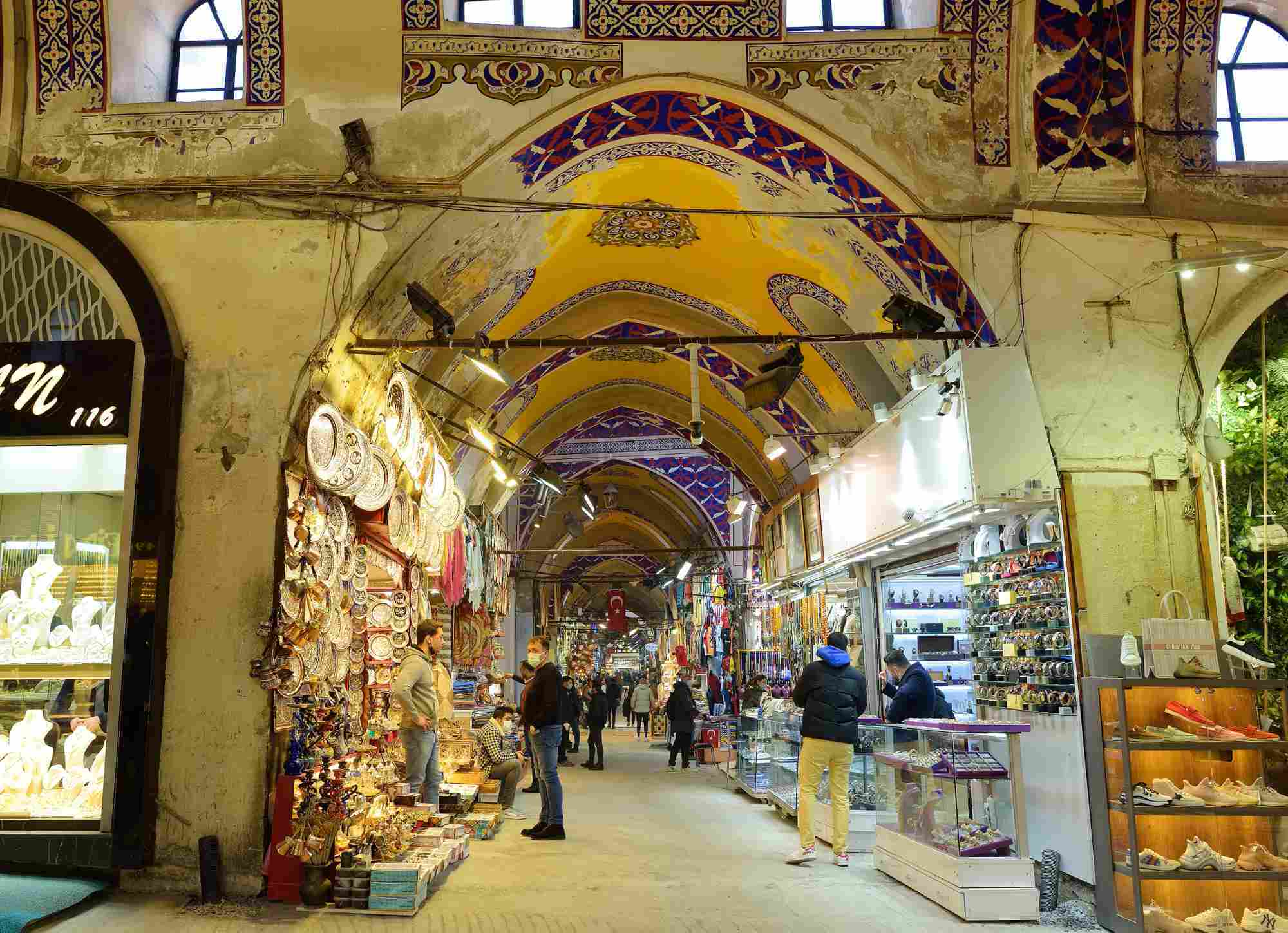 Grand Bazaar of Istanbul Turkey